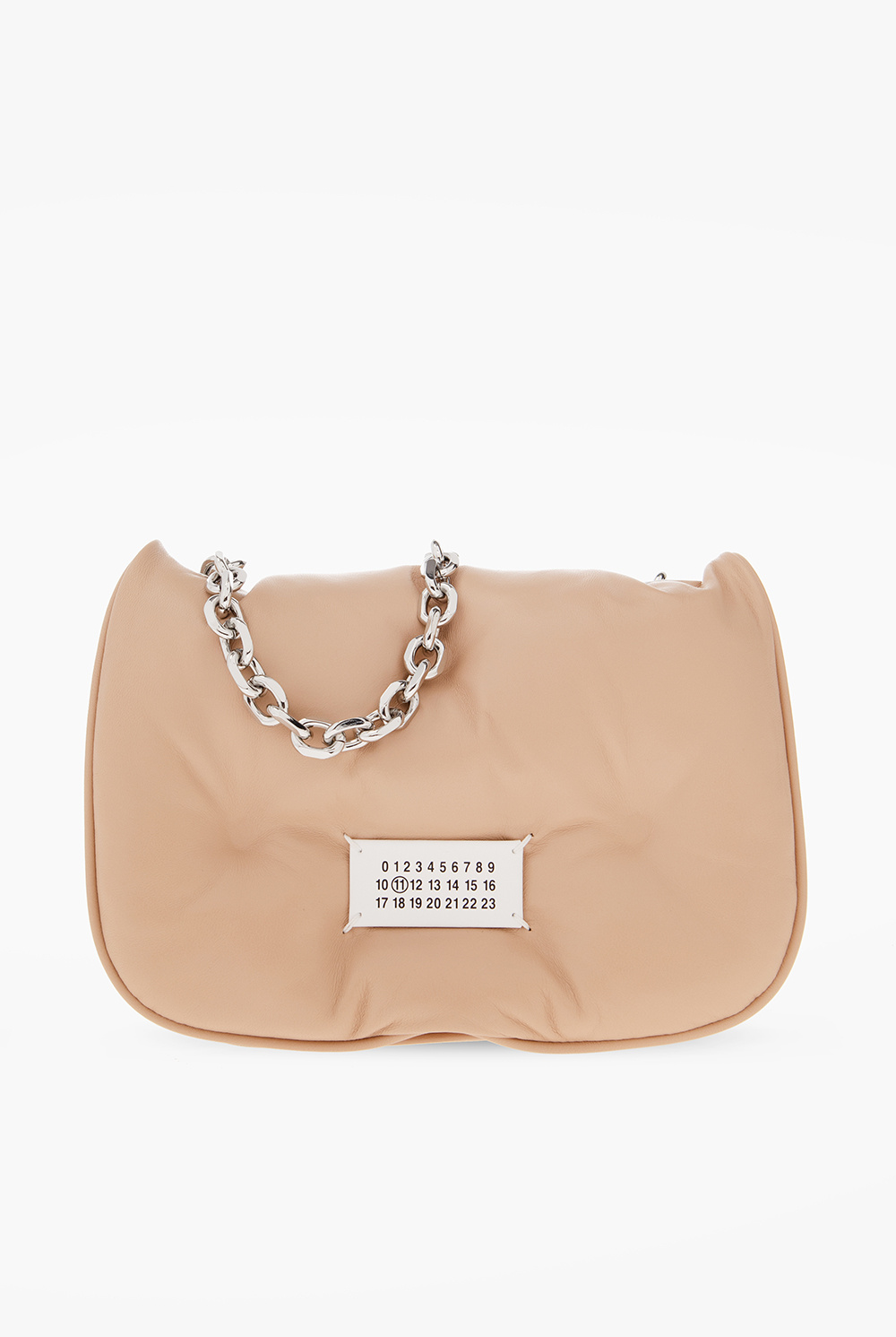 Beige 'Glam Slam' shoulder Cream bag Maison Margiela - Einkaufe